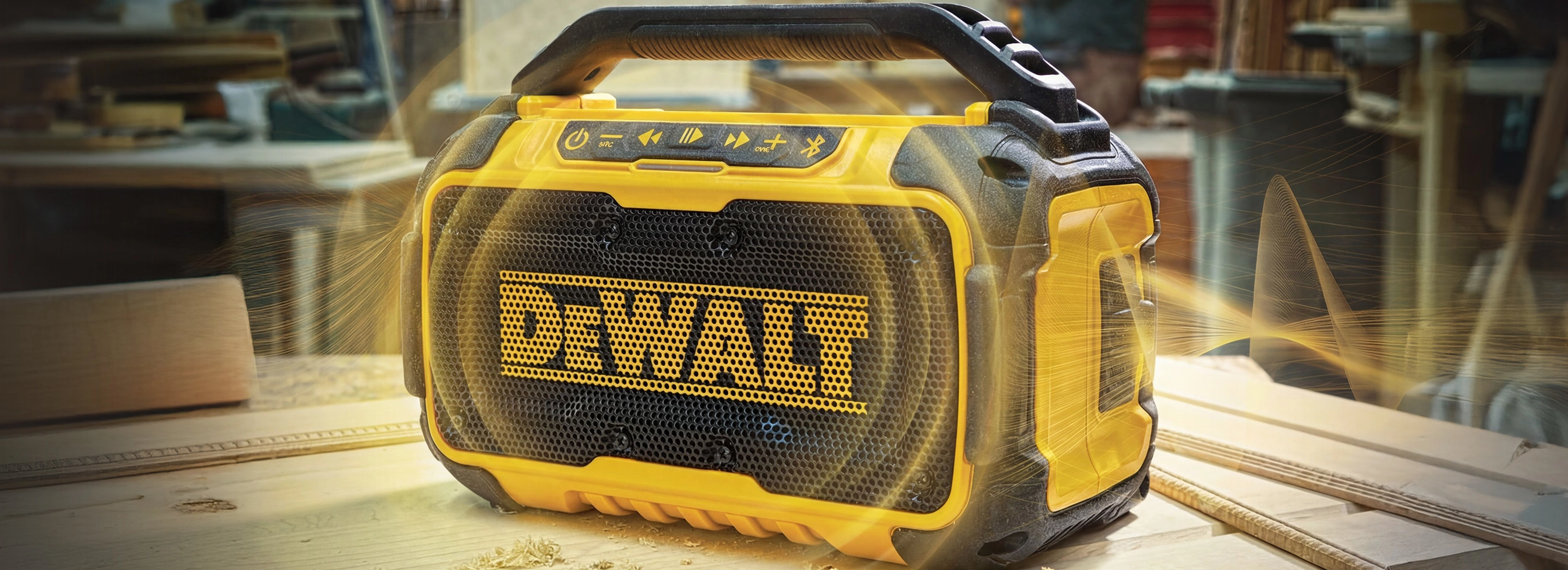Głośnik XR Bluetooth DEWALT DCR011-XJ do pracy na budowie i w warsztacie